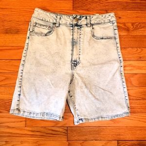 Refuge High Waist Bermuda Shorts